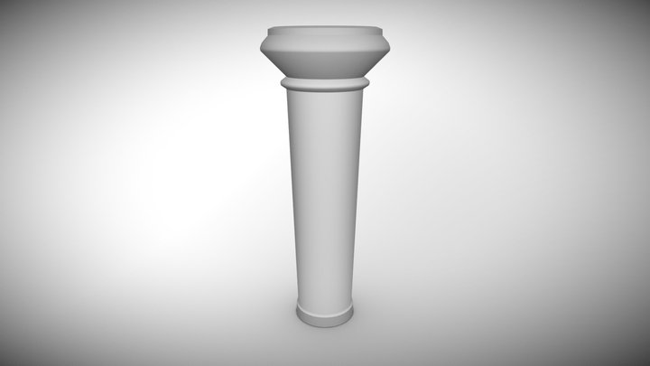 Knossos Column 3D Model