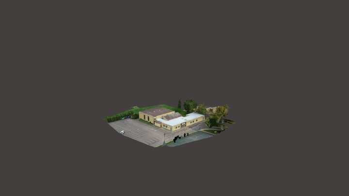 Weatherley Centre Roof Survey 3D Model