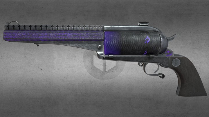 Anathema (revolver) 3D Model