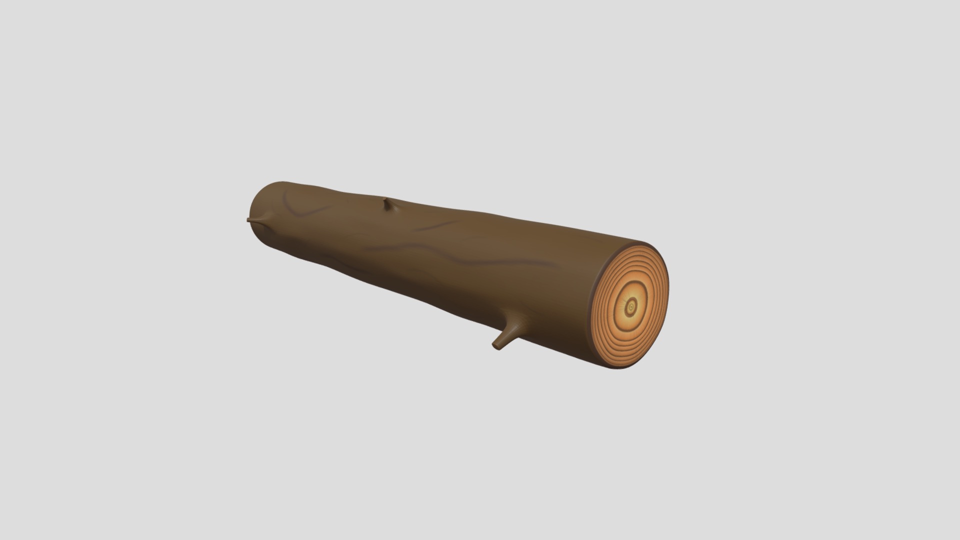 3D model Log - This is a 3D model of the Log. The 3D model is about a close-up of a fish.