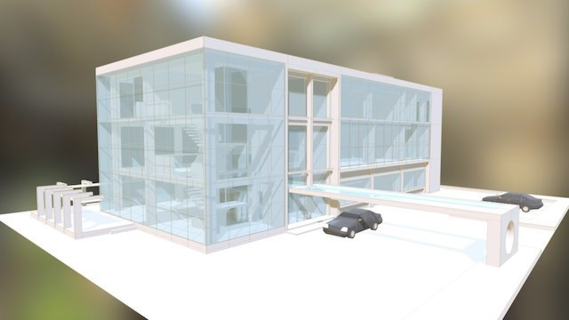 Office Factory Laboratory 5 3D Model