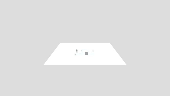 Wall Scene 3D Model