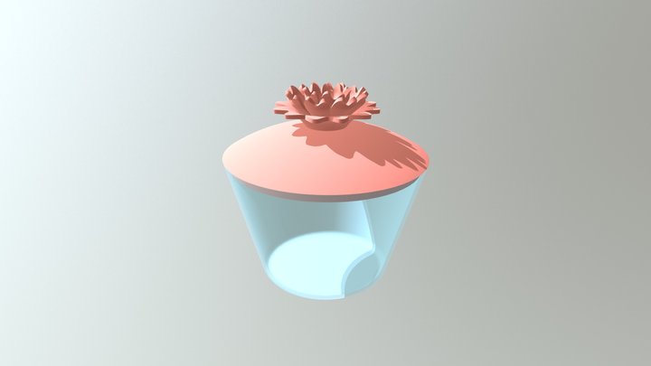 Flower Box 3D Model