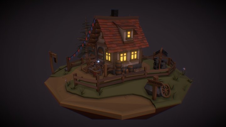the wonderful tavern 3D Model