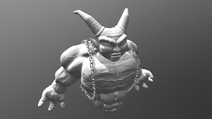 The Devil 3D Model