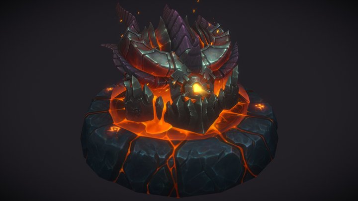 Cache of the Worldbreaker 3D Model