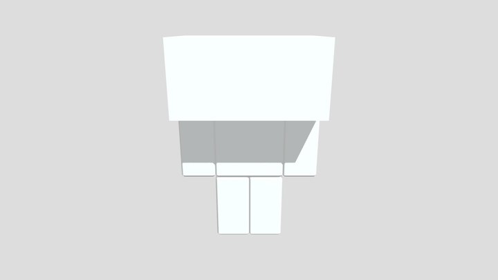 CubeNoob Character 3D Model