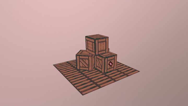 Just Crates 3D Model