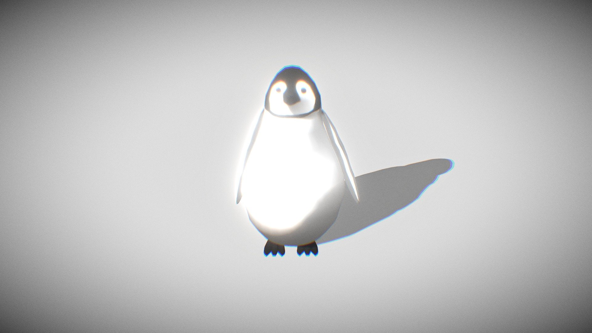 3d Penguin