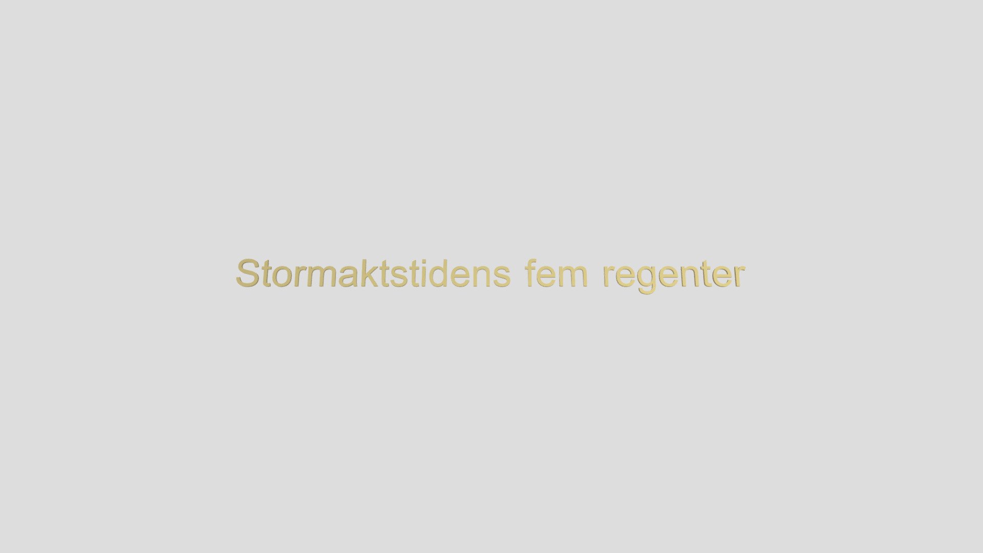Regenter text MDU