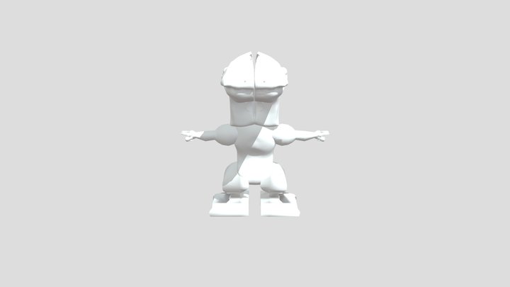 Simpson0417 Head 3D Model