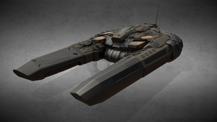 Proioxis Hovercraft 3D Model