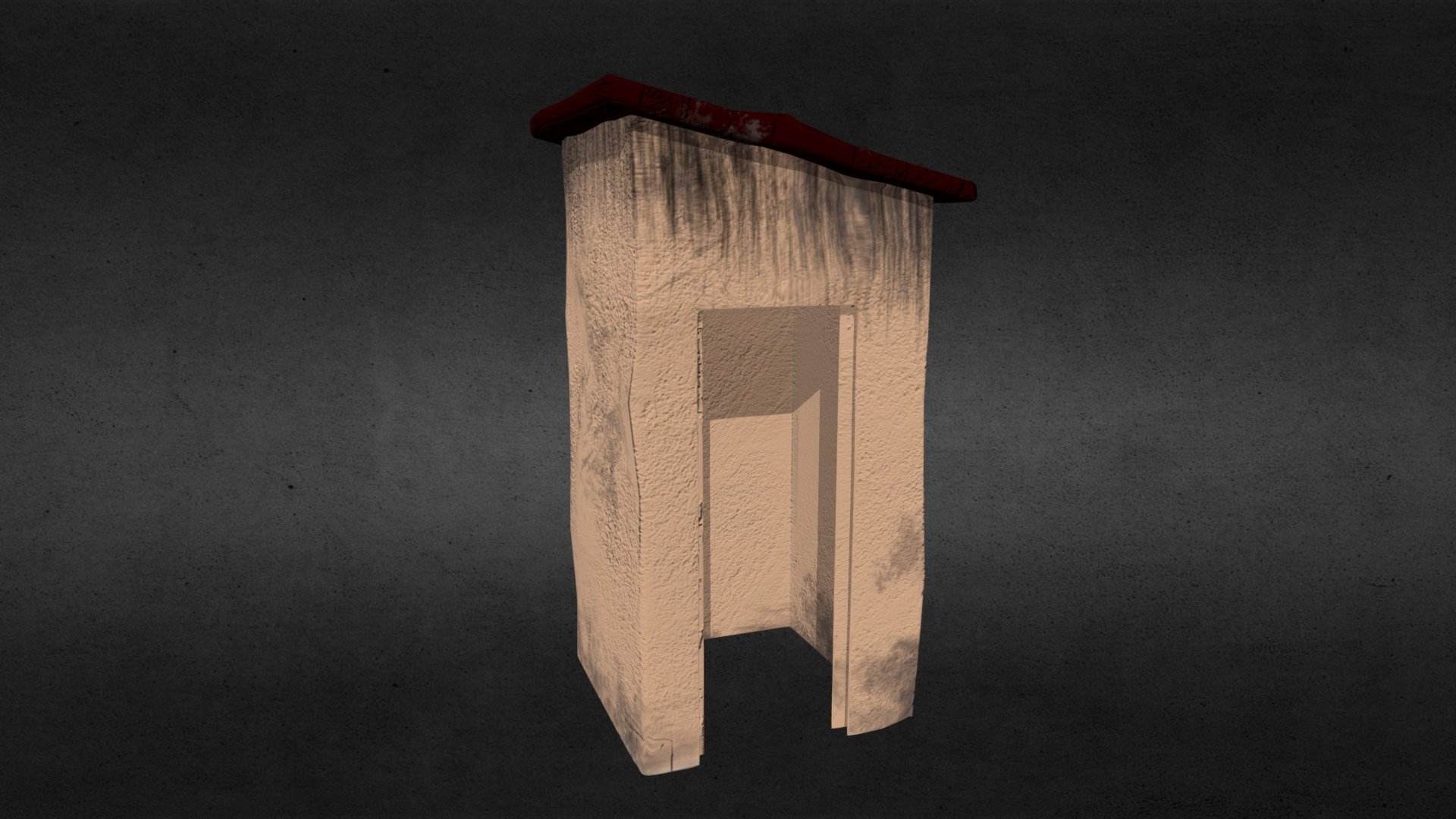 Outside Bathroom Structure