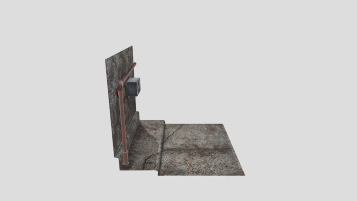 Alley 3D Model