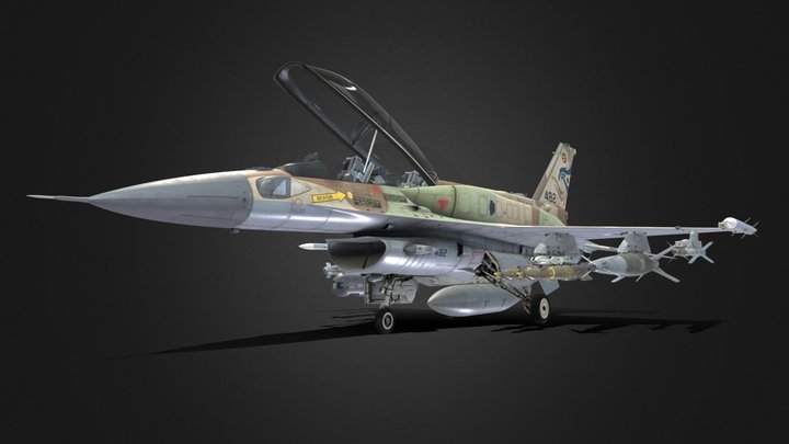 F-16I Sufa 3D Model