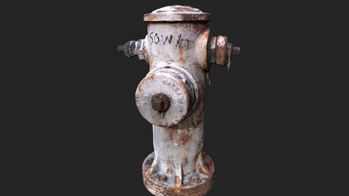 Fire Hydrant 3D Model