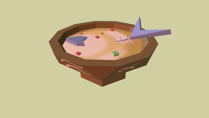 #1 Flish Bowl 3D Model