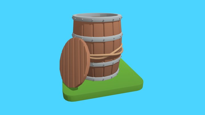 Barrel 3D Model