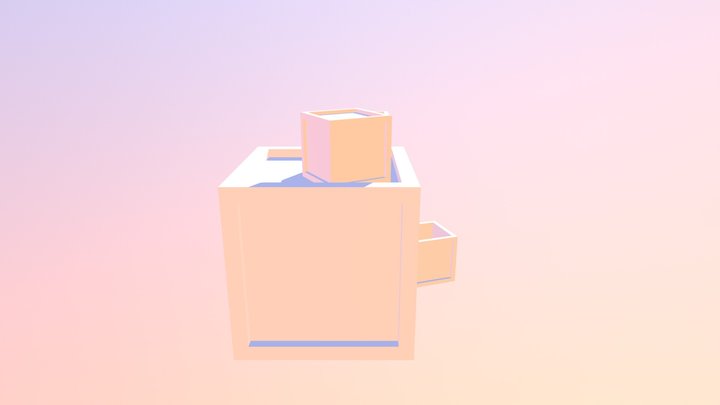 Crates 3D Model