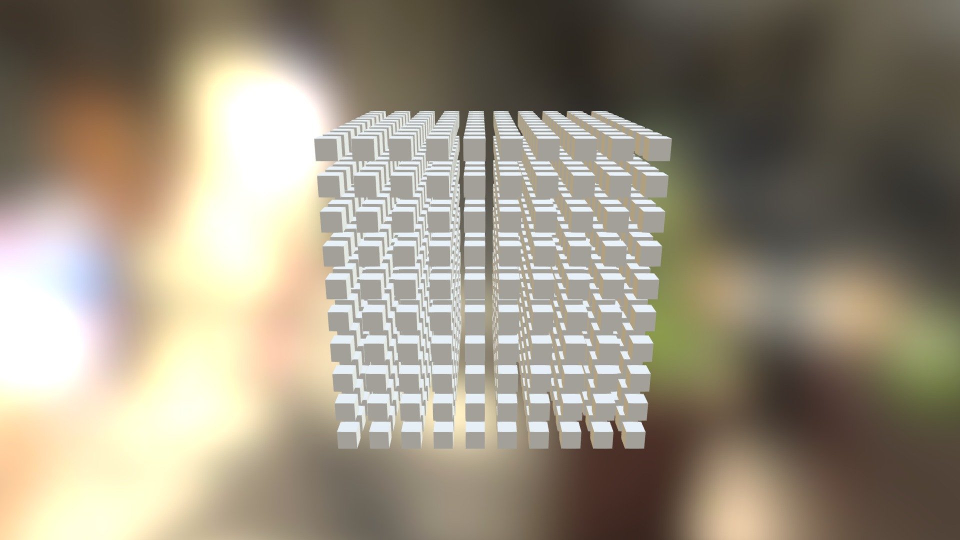 Colored Cubes - 3D model by Victoire Saby (@VictoireSaby) [39e7875 ...