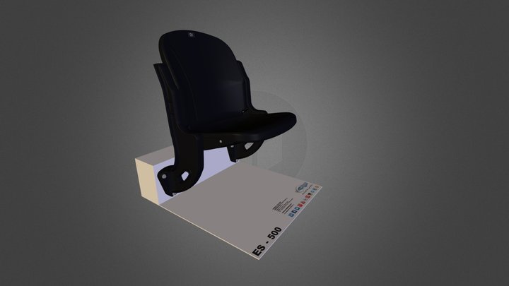 ES-500 FG without armrest 3D Model
