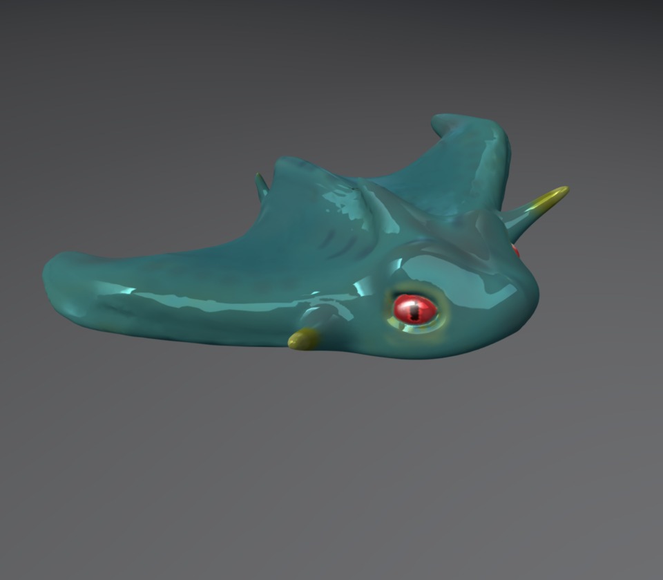 Aquatic alien species - 3D model by John S (@jormungandr) [39e87cb ...