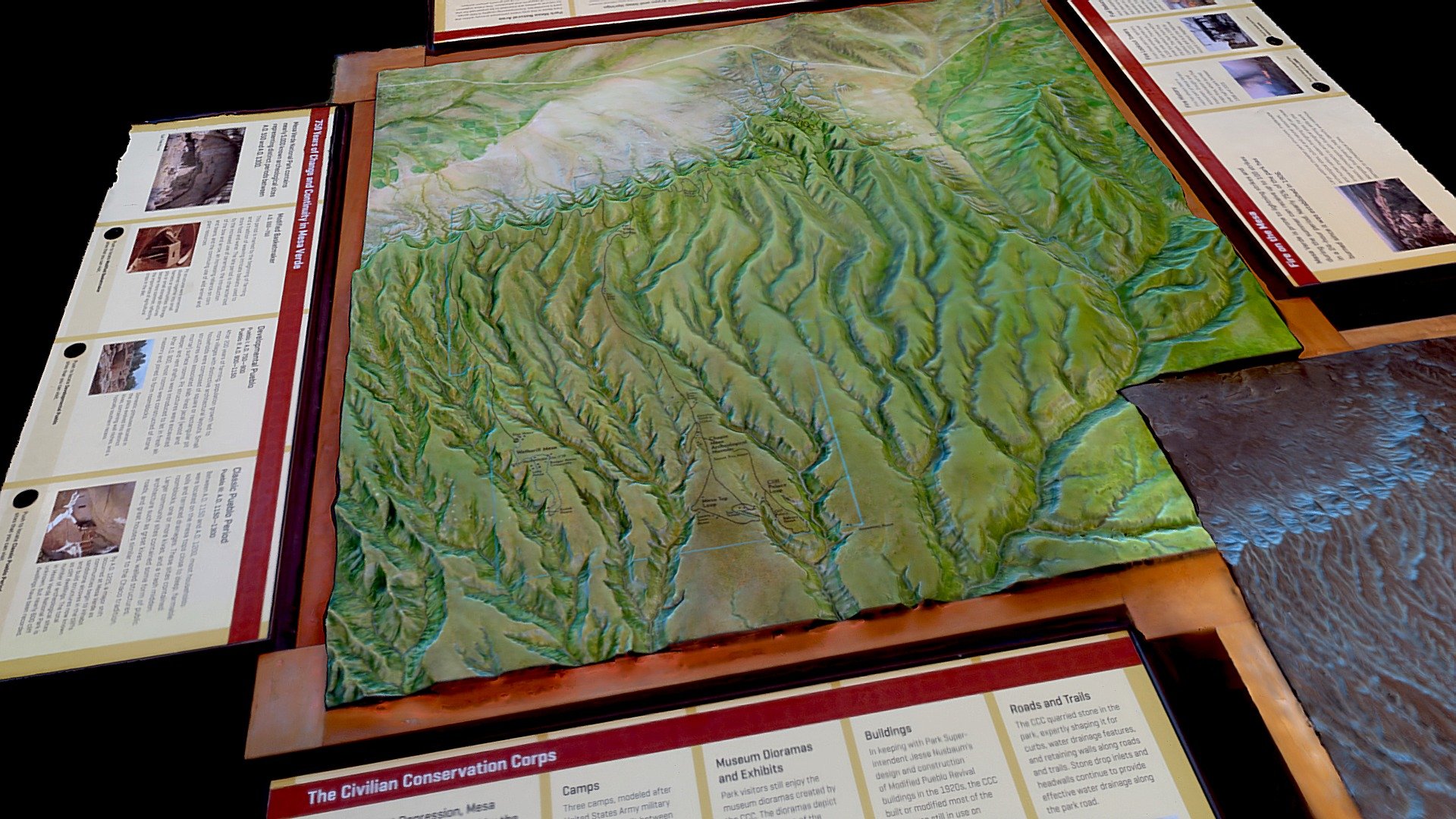 3D Map of Mesa Verde National Park, Colorado Download Free 3D model
