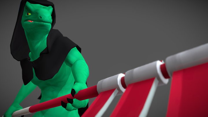 VelociReaper007 VRChat Avatar 3D Model