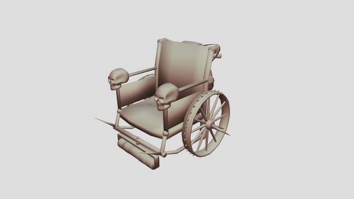 Wheelchair of CHAOS 3D Model