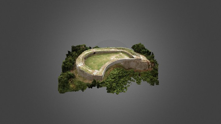 Bunori Dondae Fort 3D Model