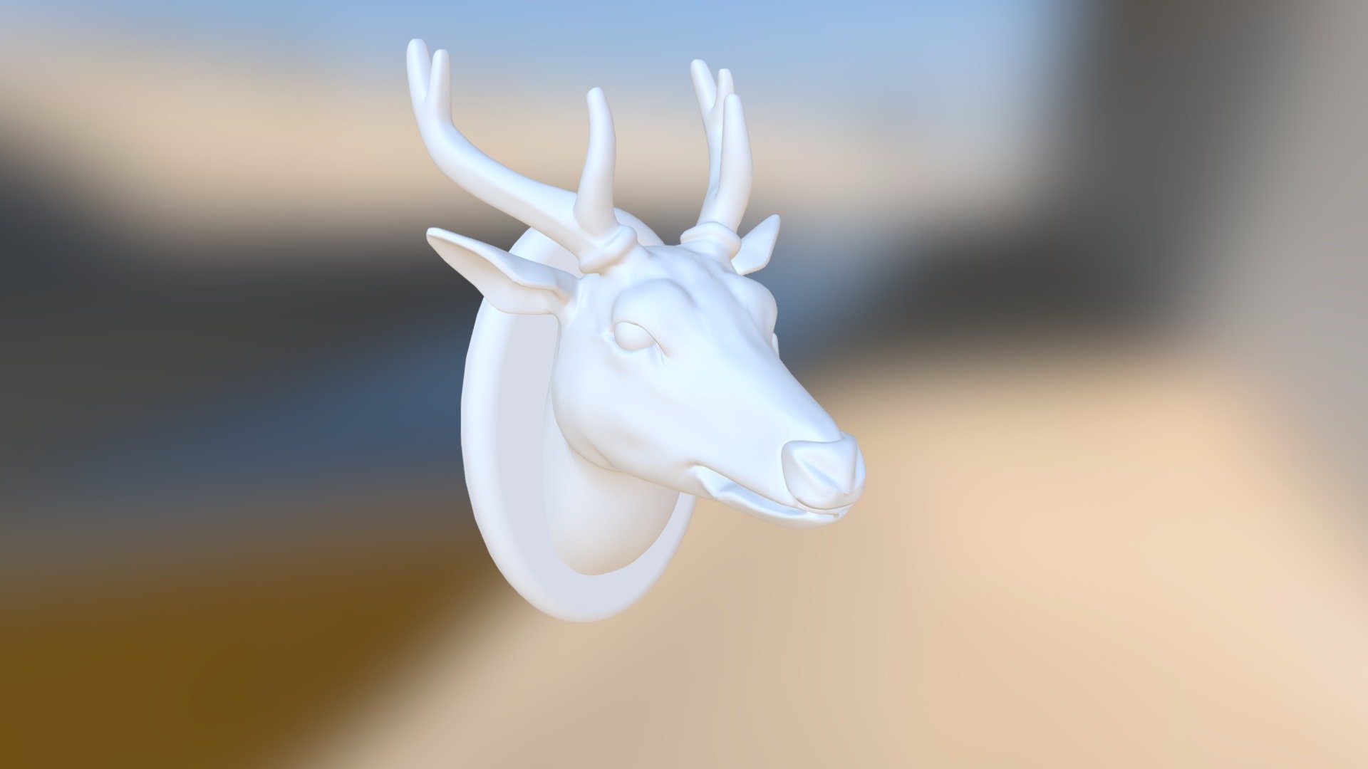 Deer - 3D model by monocircus [39ed904] - Sketchfab