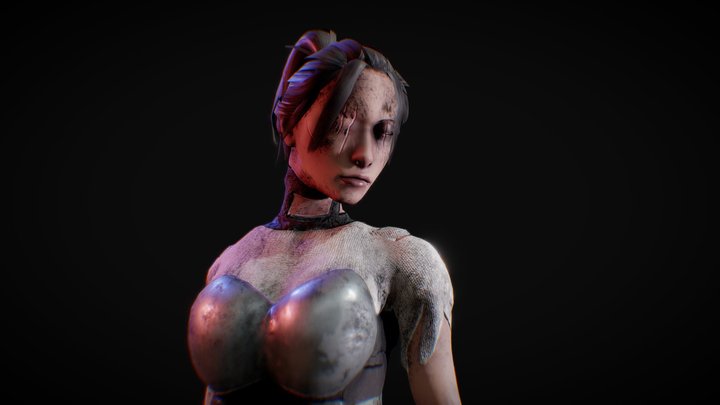 Dead Eyes- Susan A Lab Rat Game 3D Model