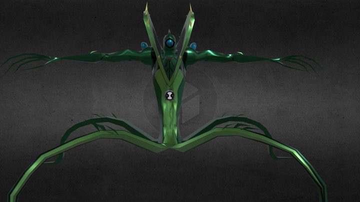 Ben 10 wildwine 3D Model