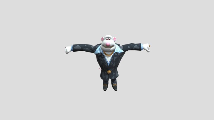 Whitey Add To Gmod 3D Model