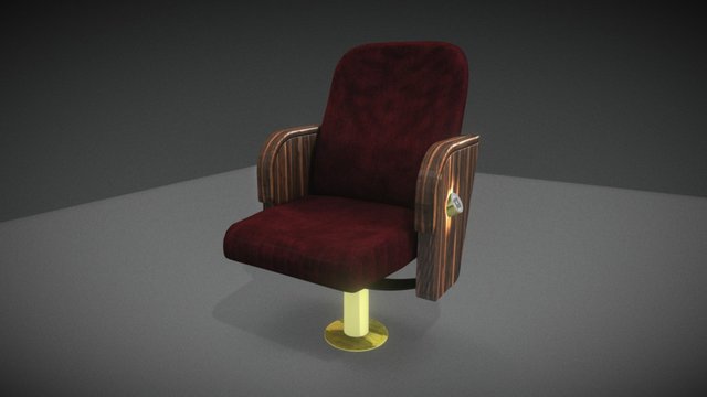 Stol Fin 3D Model