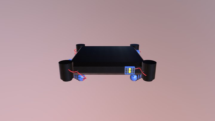 Floating Platform 3D Model