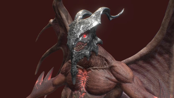 Demon WIP 3D Model
