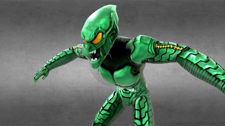 green goblin 3D Model