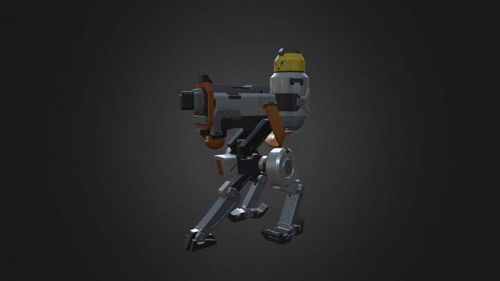 Killjoy Turret Valorant 3D Model