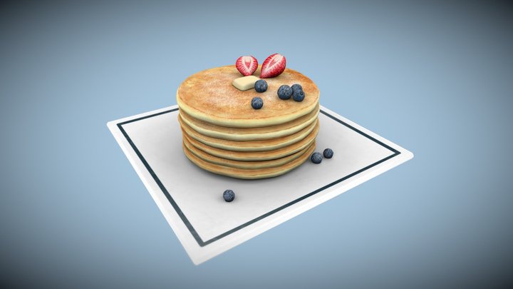 Pancake 3D models - Sketchfab