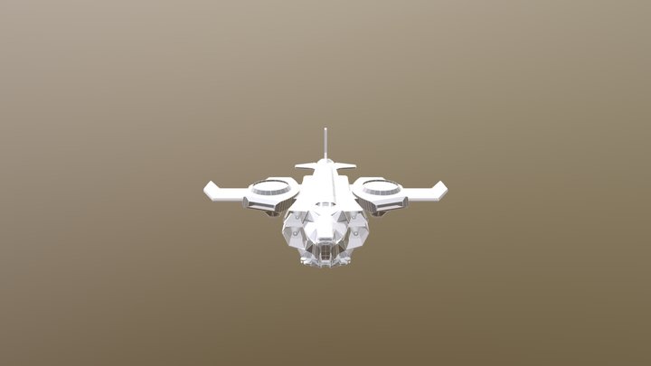 A custom XCOM1&2 Skyranger 3D Model