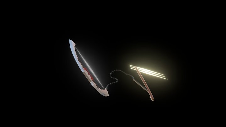 Kama Bow (Texture Test) 3D Model