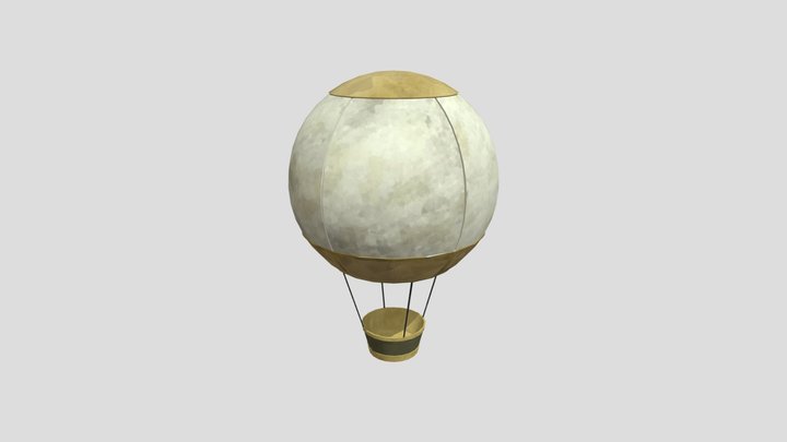 Arcane Piltover Balloon 3D Model