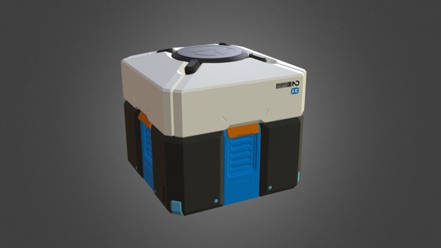 Overwatch - Loot Box 3D Model