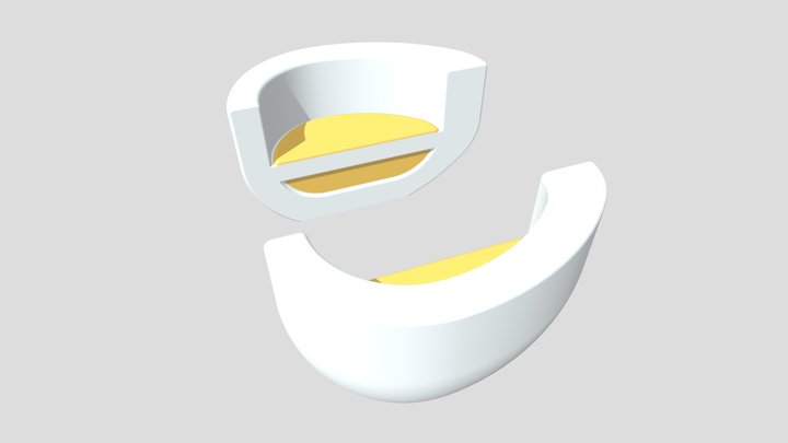 Egg Armchair 3D Model