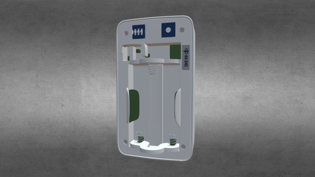 Foto Gong Bewegungsmelder 44-045 - Innen 3D Model