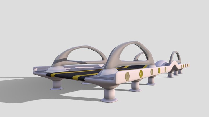 Modelo puente_UCA 3D Model