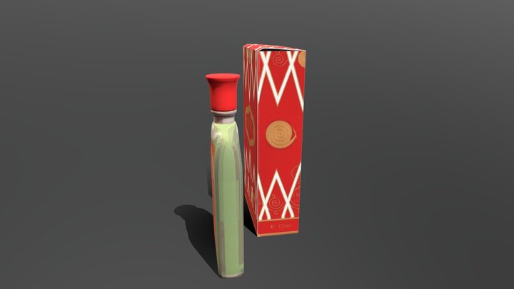 Parfum Red Moscow 3D Model