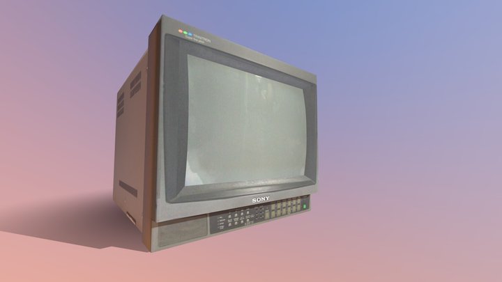 TV RCA SONY 3D Model