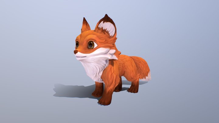 Fox 3D Model